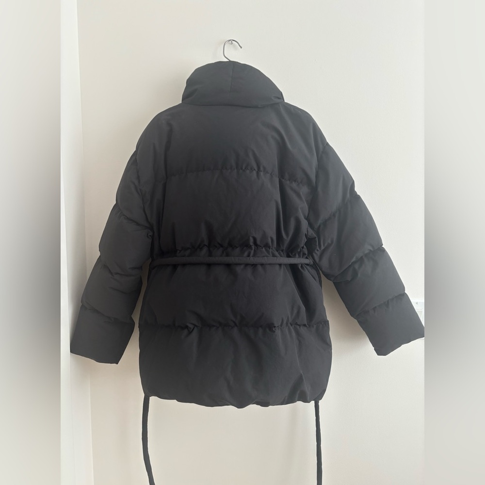 W Concept Lamerei High Neck Down Jacket Puffer Jacket Black S/M - Picture 8 of 9